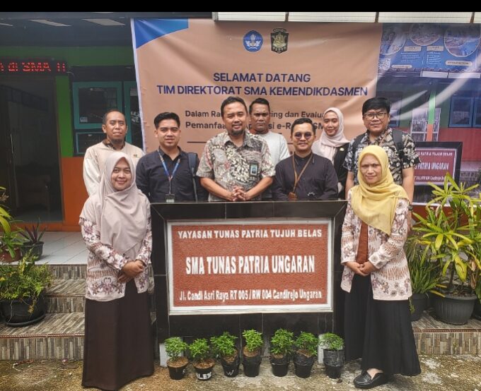 Monitoring dan Evaluasi Tim derektorat Kemendikdasmen pemanfaatan aplikasi e_ Rapor